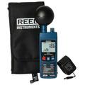 Reed Instruments REED Data Logging Heat Stress Meter with Power Adapter and SD Card R6250SD-KIT
